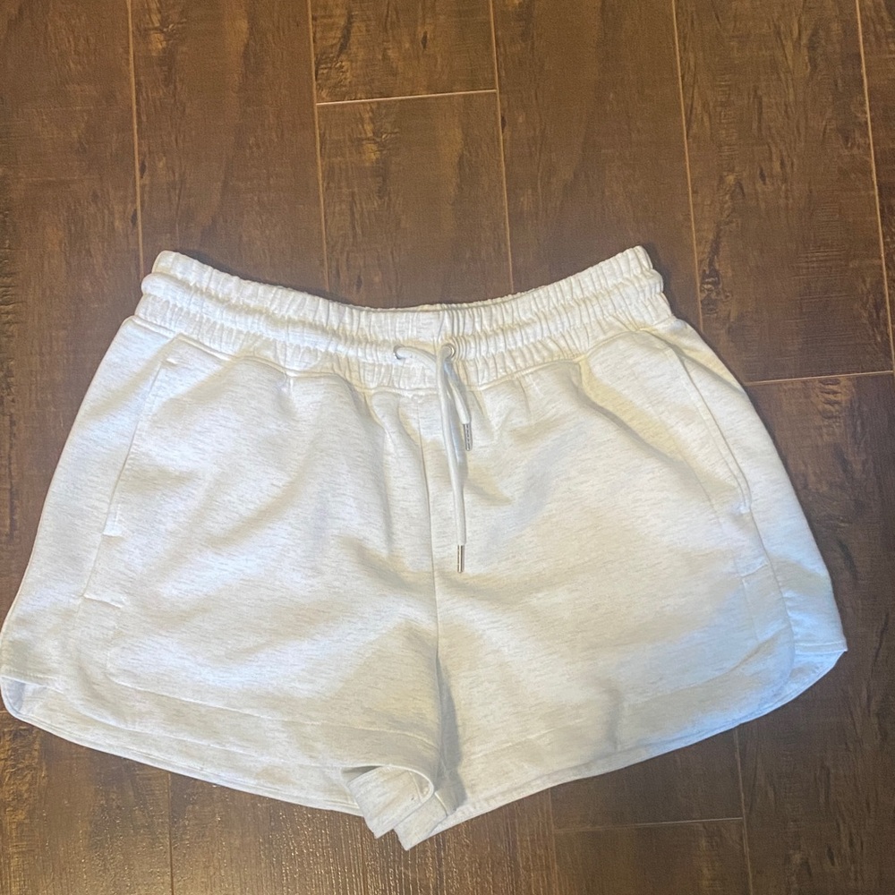 Yogalicious Women's Athletic Shorts in Cream